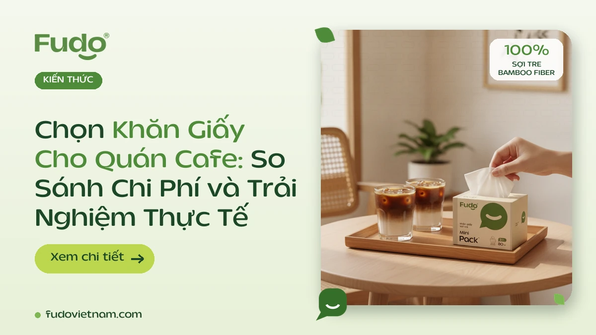 Chọn Khăn Giấy Cho Quán Cafe: So Sánh Chi Phí và Trải Nghiệm Thực Tế