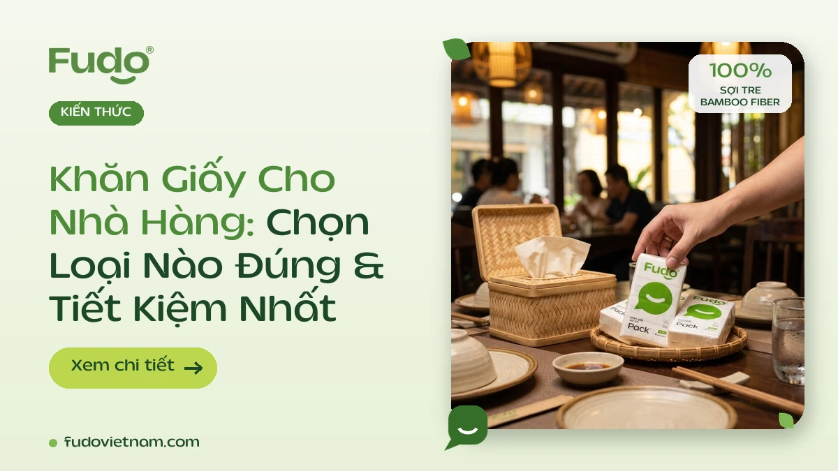 Khăn Giấy Cho Nhà Hàng: Chọn Loại Nào Đúng & Tiết Kiệm Nhất